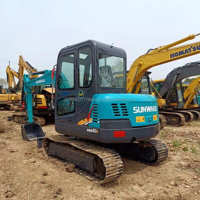 Excavadora hidráulica de 6 toneladas SWE 60E cilindro hidráulico original en buen estado