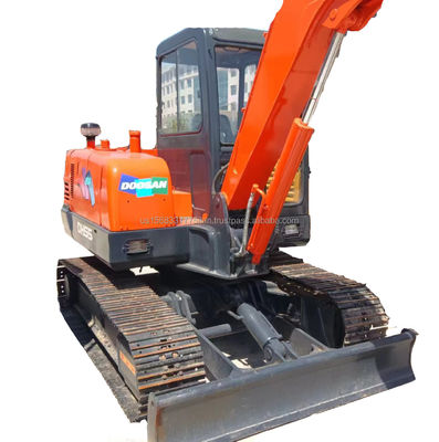 Máquina de construcción hidráulica DOOSAN DH55 Excavadora con buena eficiencia y rendimiento