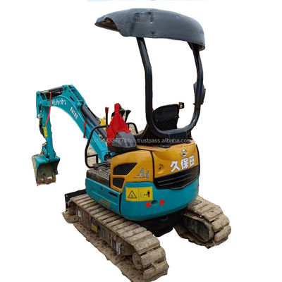 Tiendas de materiales de construcción Excavadora KUBOTA KXU17 con características y componentes principales