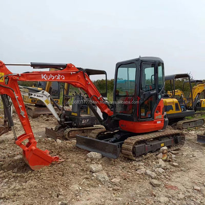 Componentes centrales Motor bomba motor rodamiento PLC Venta de mini excavadora KXU35 3,5 toneladas