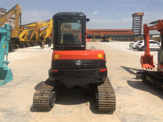 Peso de funcionamiento de 6 toneladas KUBOTA KXU55 Excavadora con válvula hidráulica y motor originales