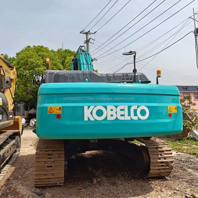 Válvula hidráulica de segunda mano original Excavadora Kobelco SK350 de 35 toneladas con buen rendimiento
