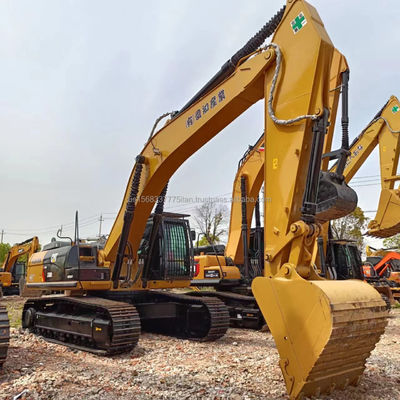 CAT 336D Excavadora usada Máquinas de construcción de 36 toneladas con cilindros hidráulicos originales