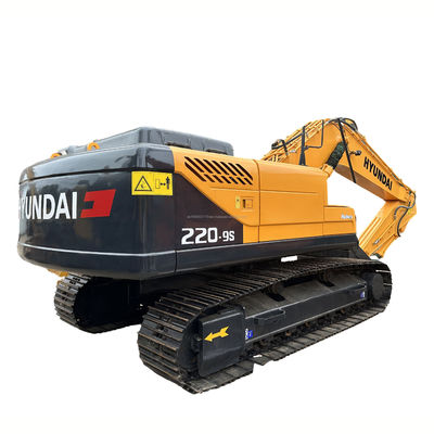 Excavadora de segunda mano de Corea Hyundai 220 Excavadora de tipo Crawler con capacidad de 0.92M3