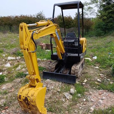 Utilizado Komatsu PC18 Mini Excavadora de 1.8 toneladas Excavadora de excavación 0-2000 Horas de trabajo 11,2 kW