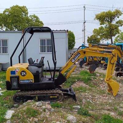 Excavadora mini excavadora de 1.8 toneladas con válvula hidráulica original