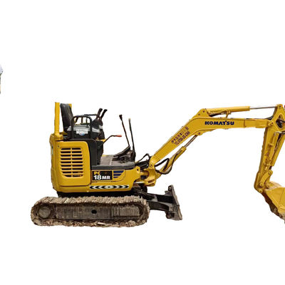 Gran excavadora Komatsu PC18 de 1.8 toneladas con válvula hidráulica original