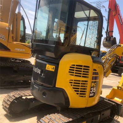 11.2 kw Komatsu PC35 Mini Excavadora Usada Excavadora de recorrido Excavadora de 3,5 toneladas Excavadora Harga Excavadora