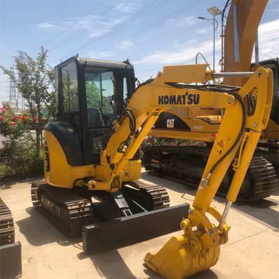 11.2 kw Komatsu PC35 Mini Excavadora Usada Excavadora de recorrido Excavadora de 3,5 toneladas Excavadora Harga Excavadora