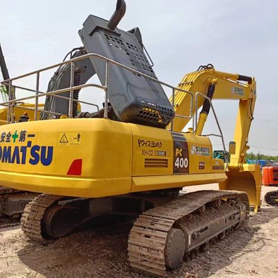 40t KOMATSU PC 400 PC400-8 Excavadora usada en buen estado con bomba hidráulica original