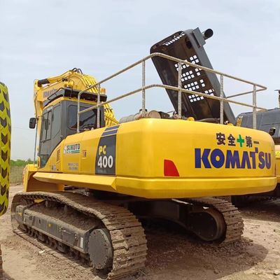 40 toneladas KOMATSU PC 400 PC400-8 Excavadora usada Gran máquina original válvula hidráulica