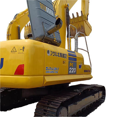 Excavadora Komatsu PC220 de 22 toneladas con válvula hidráulica original en alta demanda