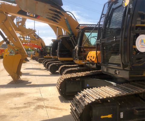 Excavadora original Komatsu PC200 20TON Excavadora usada con capacidad de cubo de 1.2M3