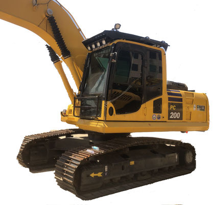 Excavadora original Komatsu PC200 con capacidad de 20 TON y poca jornada de trabajo