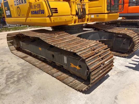 Excavadora original Komatsu PC200 con capacidad de 20 TON y poca jornada de trabajo