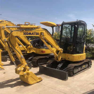 Excavadora de cilindro hidráulico Komatsu PC35 Excavadora usada 3670 KG Peso de la máquina Excavadora de rastreo