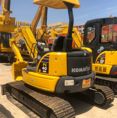 6TON Excavadora hidráulica Crawler Komatsu PC40 Para Vender Excavadora usada Harga