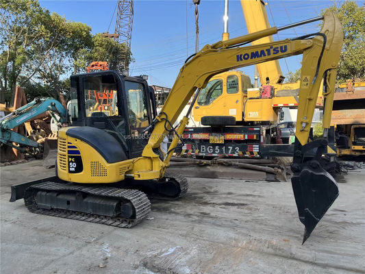 Excavadora original Komatsu PC50 Excavadora hidráulica de rastreo Excavadora usada en buen estado