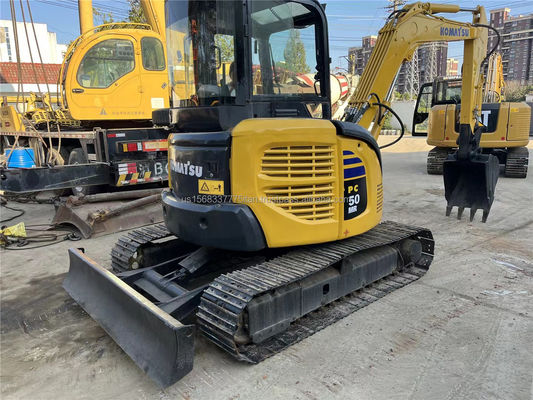 Excavadora original Komatsu PC50 Excavadora hidráulica de rastreo Excavadora usada en buen estado