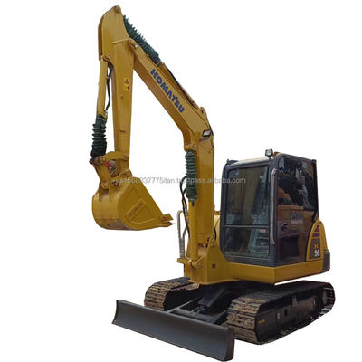 Comatsu PC56-7 Excavadora de segunda mano con 0-2000 horas de trabajo y válvula hidráulica original