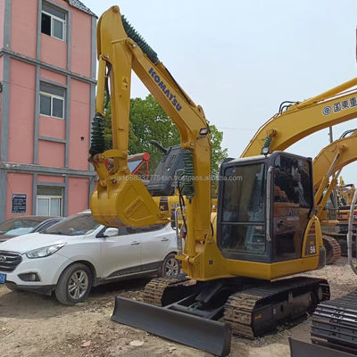 Comatsu PC56-7 Excavadora de segunda mano con 0-2000 horas de trabajo y válvula hidráulica original