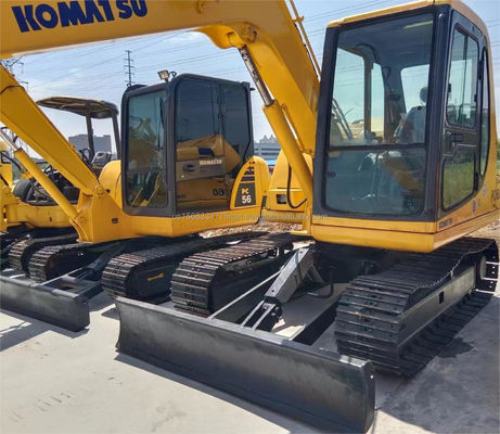 Bomba hidráulica original Komatsu PC60 Excavadora usada con 0-2000 horas de trabajo
