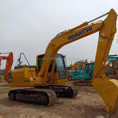 Excavadora Komatsu PC110-8 Japón Usado Rastreador hidráulico con motor de 65kw