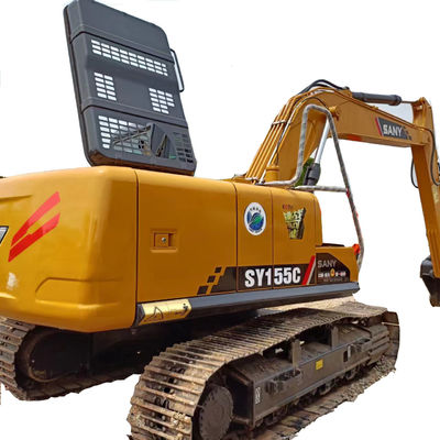 Excavadoras de 15 toneladas SY155 Bomba hidráulica original y gran rendimiento para la construcción