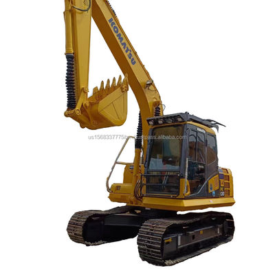 Shanghai Excavadora usada Komatsu PC130 13 toneladas en buen estado original válvula hidráulica