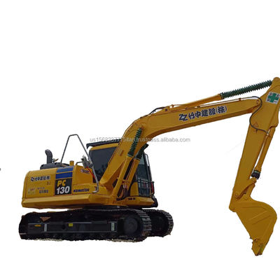 Excavadora Shanghai Komatsu PC130 con bomba hidráulica original y horas de trabajo bajas