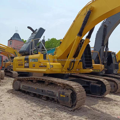 Máquina de excavadora Komatsu PC400-7 de segunda mano con válvula hidráulica original en Shanghai