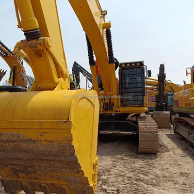 Máquina de excavadora Komatsu PC400-7 de segunda mano con válvula hidráulica original en Shanghai
