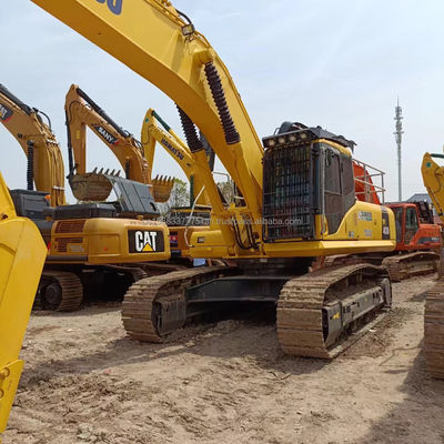 Máquina de excavadora Komatsu PC400-7 de segunda mano con válvula hidráulica original en Shanghai