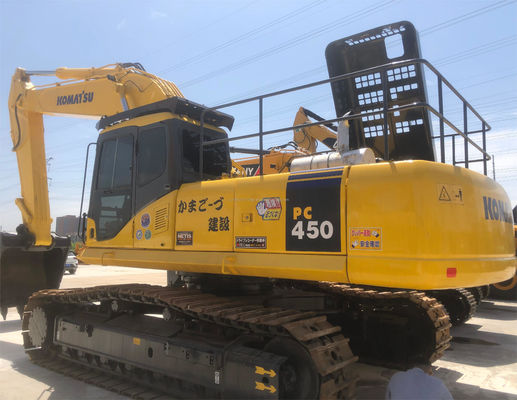 PC450 Excavadora Japón Excavadora de rastreo hidráulico Komatsu con cilindro hidráulico
