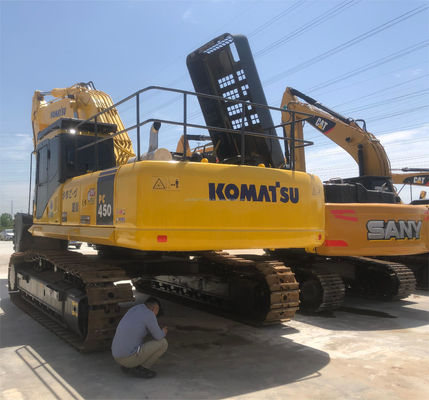 PC450 Excavadora Japón Excavadora de rastreo hidráulico Komatsu con cilindro hidráulico