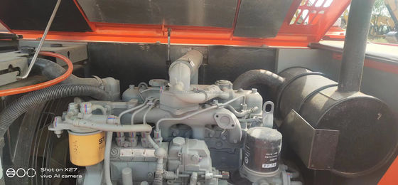 Excavadora usada Hitachi ZX70 con válvula hidráulica original y peso de operación de 10 toneladas