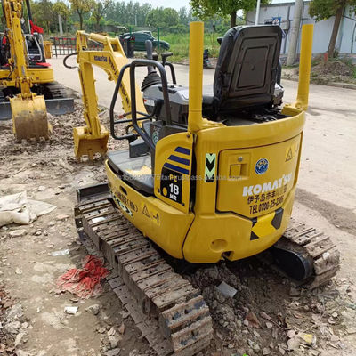 2016 Komatsu PC18MR Mini Excavadora Usada Excavadora con válvula hidráulica original