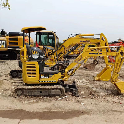 2016 Komatsu PC18MR Mini Excavadora Usada Excavadora con válvula hidráulica original
