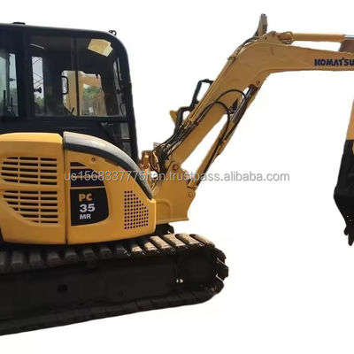 Comatsu PC35 Mini Excavadora hidráulica Excavadora de rastreo usada 3670 KG Peso de la máquina