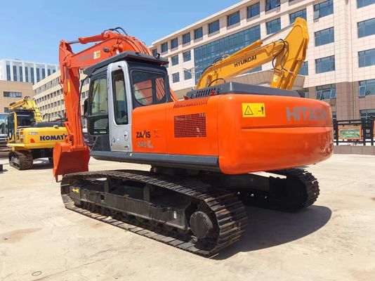 24ton 2016 Hitachi ZX240 máquina de excavadora de segunda mano para su construcción