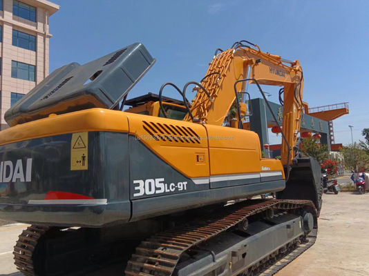 Excavadora de 30 toneladas 305 con 0-2000 horas de trabajo en Corea Hyundai 305LC-9T usada