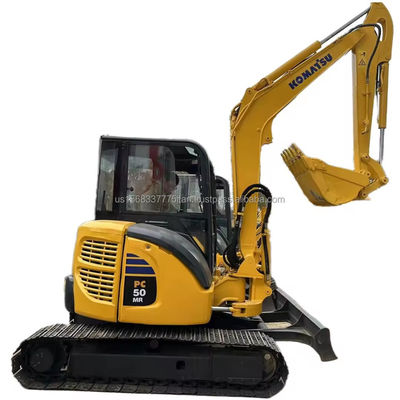 Excavadora usada Komatsu PC50 con caseta de piloto 5020 KG Peso cilindro hidráulico original