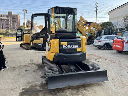 Excavadora usada Komatsu PC50 con caseta de piloto 5020 KG Peso cilindro hidráulico original