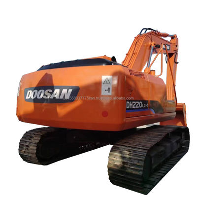 98kw Motor Doosan DH220 22Ton Excavadora Usada Máquina Multifunción para venta al por menor en Gran