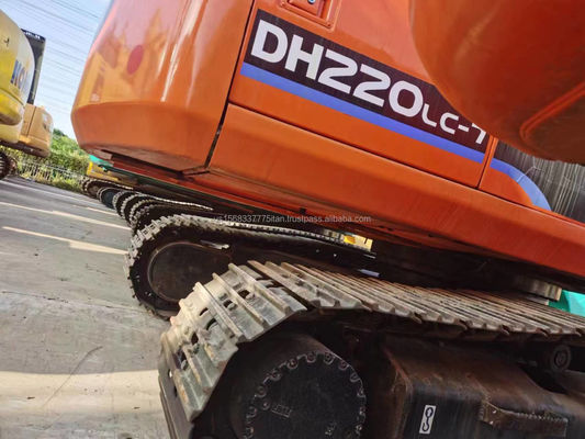 98kw Motor Doosan DH220 22Ton Excavadora Usada Máquina Multifunción para venta al por menor en Gran