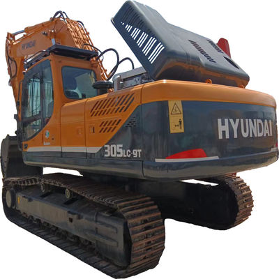 Hyundai305 Excavadora de derecho usado Hyundai cilindro hidráulico original de la máquina peso 30500 KG