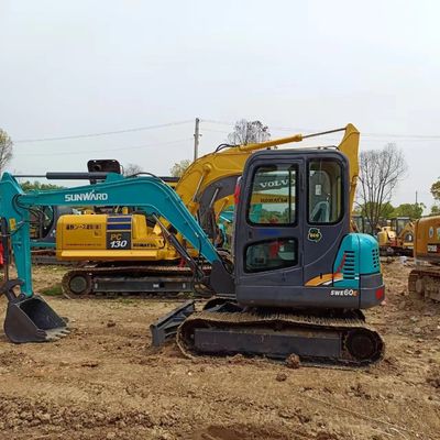 6TON Sunward SWE 60E Maquinaria de excavadora de segunda mano para excavadoras