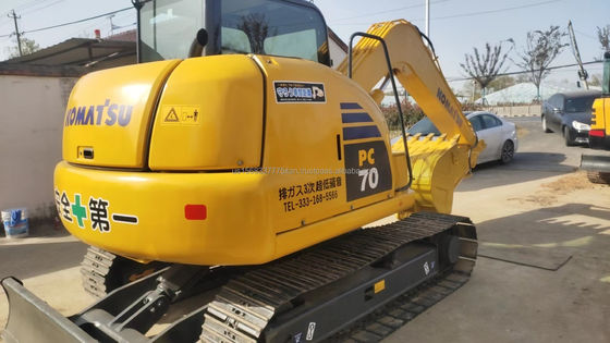 Excavadora hidráulica Crawler Komatsu PC70 Excavadora usada para sus necesidades de construcción