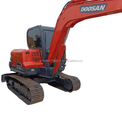 La excavadora DOOSAN DX60 con capacidad de 0.21M3 en el mercado de la construcción hidráulica