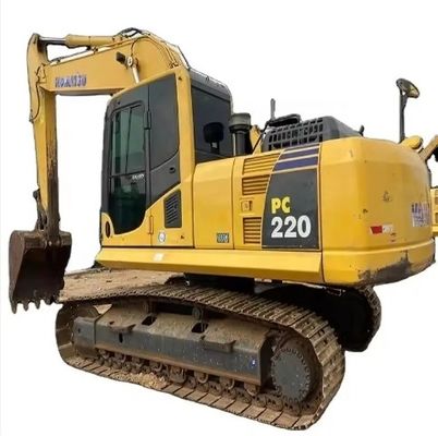 Excavadora Komatsu PC220 de 22 toneladas Excavadora Komatsu usada con motor de 119 kw